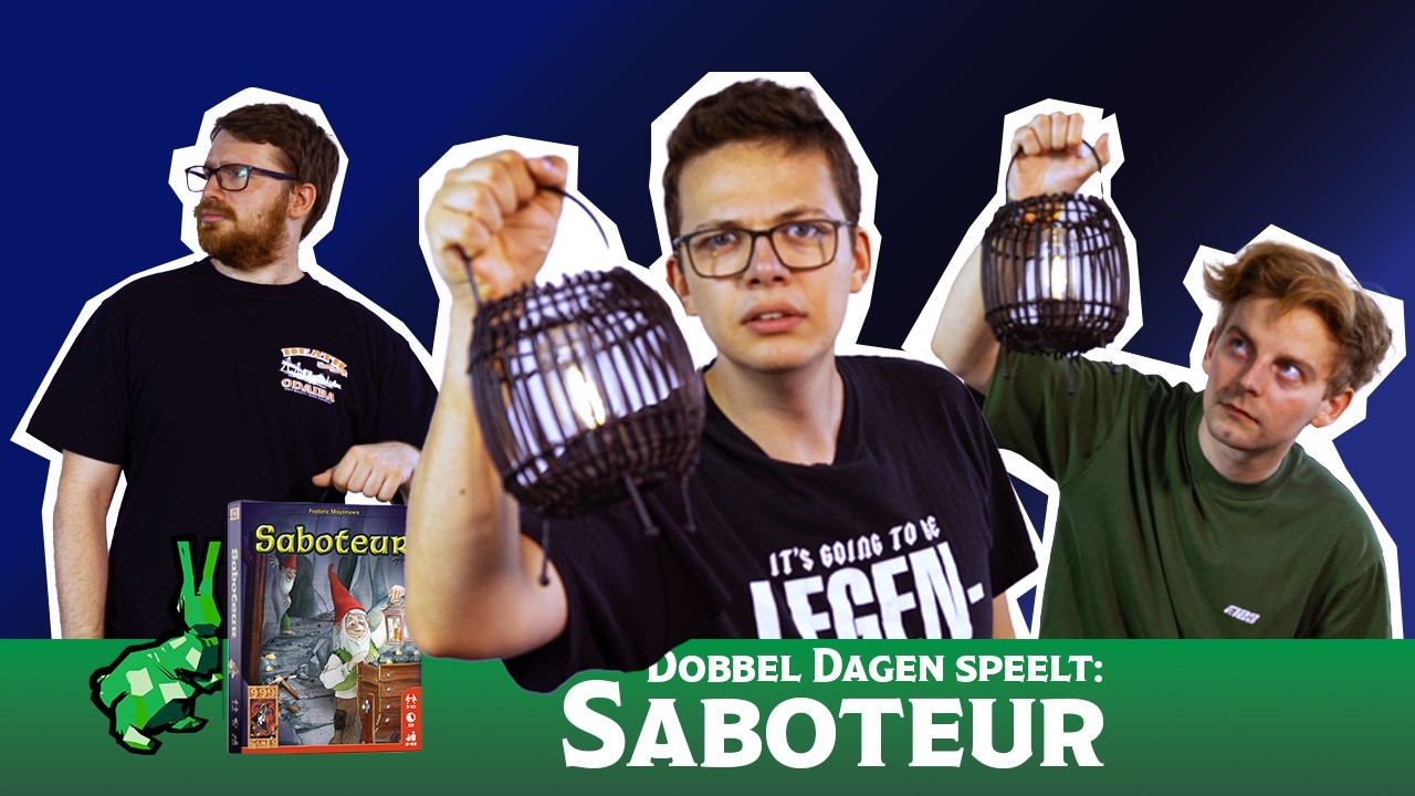 SABOTEUR | Dobbel Dagen speelt kaartspellen
