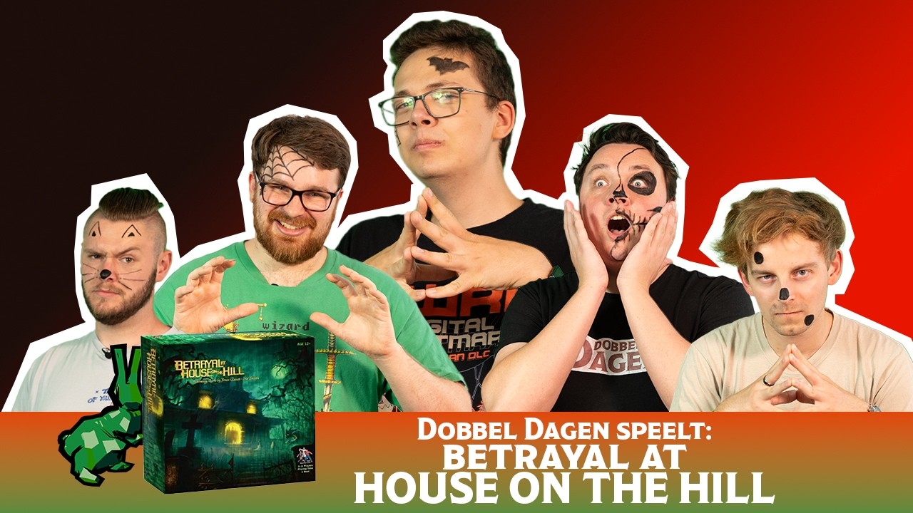 BETRAYAL AT HOUSE ON THE HILL | Dobbel Dagen viert Halloween!